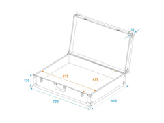 Roadinger Universal Case Pick 70X50X17Cm