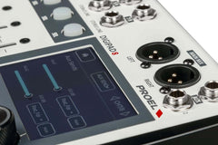 Proel DIGIPAD8 8 Channel Digital Mixer + V8PRO Active Speaker Bundle