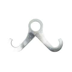 Showgear The Moustache Single Tube Clamp Silver