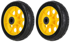 RWHLO8X2 R-TRAC Rear Wheel, 8" X 2" NO-FLAT (2-PACK FOR R6 & R8), Offset Hub