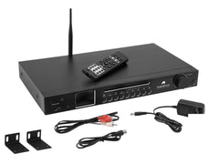Omnitronic TUNA-NET-CD 19" Internet Radio with DAB+, Bluetooth and CD-Player