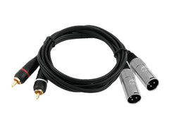 Omnitronic Adaptercable 2Xxlr(M)/2Xrca 3M Bk