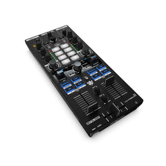 Reloop Mixtour Pro 4-Deck All-In-One tragbarer DJ-Controller, Algoriddim Djay Pro