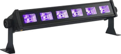 16-1010 Ibiza Light UV LED Bar 6 x 3W *B-Stock