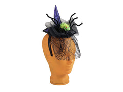 Costume d'Halloween Europalms Chapeau de sorcière avec araignée