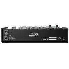 Audibax 1002 FX USB 8-Channel Mixer