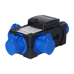 Boîtier de distribution PCE ST ANTON Entrée 32A 240V, Sortie 3 x 16A 240V, DMM