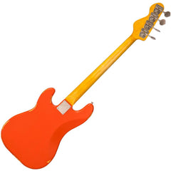 Vintage V4 Bass Icon - Distressed Firenza Red