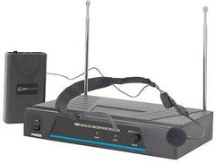 QTX Sound VHF Headset Microphone Wireless Radio Microphone Stage VN1