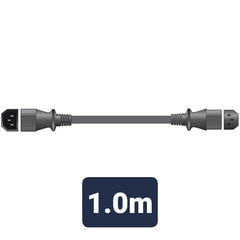 Rallonge secteur Mercury Fiche IEC - Prise IEC 1,0 m