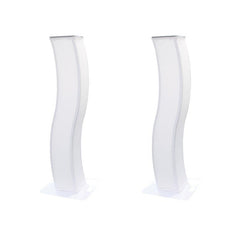 Equinox 1.5m Curve DJ Plinth Kit Podium Pair Lighting Disco Stand