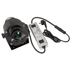 JB Systems ROTOGOBO OUTDOOR Projecteur de logo extérieur puissant IP65 100W LED blanc froid