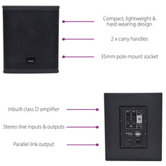Citronic CASA Active 10" Subwoofer Cabinet