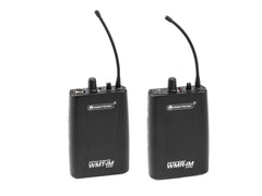 Omnitronic Set Wmt-1M Uhf Transmitter + Wmr-1M Uhf Receiver