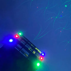 2x Kam Derby 8 LED Laser Light Inc. Free DMX Lead