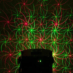 2x Kam Derby 8 LED Laser Light Inc. Free DMX Lead