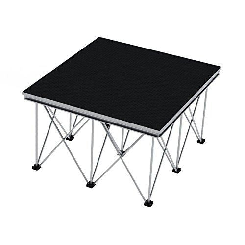 Stage Riser 40cm Athletic 1m x 1m Stage Deck Riser Staging & 40cm Stage Riser Deck Legs ...