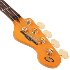 Joe Doe By Vintage - Lutetia Bass - Paisley Blueburst With Case
