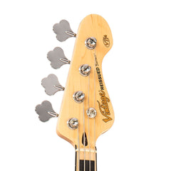 Vintage Vj74 Bass - Maple Board - Natural Ash Body