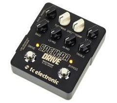 TC Electronic Spectradrive Bass PreAmp and Drive Pedal with Builtin Tube Drive