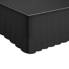 Global Truss GT Stage Deck Wool Serge Pleated Skirt 205 x 100cm