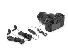 Saramonic LavMicro 2M Dual Lavalier Ansteckmikrofon für Kamera, Telefon und Tablet