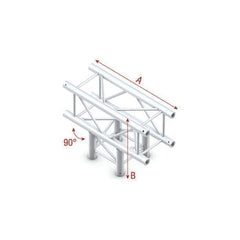 Milos T-Cross 3-way Pro-30 Square F Truss