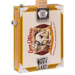 Lace Electric Cigar Box Guitar - Pero Pup - 3 String