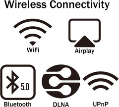 Arylic A50+ WiFi & Bluetooth Streaming Amplifier Receiver Spotify Wifi App *B-STOCK*