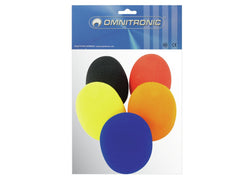 Ensemble de pare-brise pour microphone Omnitronic, 5 couleurs