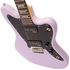 Vintage V65 Hardtail Electric Guitar - Satin Purple