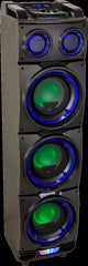 Ibiza Sound StandUP308 Haut-parleur actif 300 W avec batterie Bluetooth pour fête