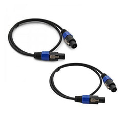 2x Roar 1M Speakon Speaker Cable