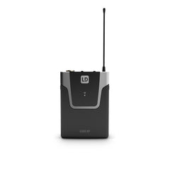 LD Systems U308 BPH 2 Dual – Drahtloses Mikrofonsystem mit 2 x Bodypack und 2 x Headset – 863 – 865 MHz + 823 – 832 MHz