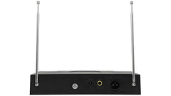 QTX Dual Handheld Microphone VHF Wireless System 173.8 + 174.8MHz