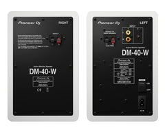 Pioneer DM-40-W 4" DJ-Monitor-Lautsprecherpaar Weiß