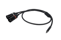 DAP USB-C to 2x XLR Male 3 pin Audio Lead Cable 1.5M