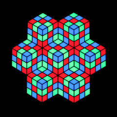 Panneau 3D LEDJ Rubix RVB