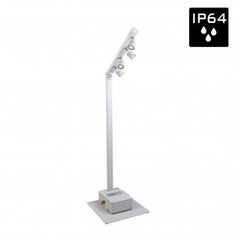 Briteq BTI-AKKUPOLE White Outdoor Battery LED Lighting Pole Wireless DMX