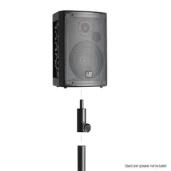 Gravity SF 3616 M Bride réductrice 36 mm à 16 mm mâle haut-parleur support trépied convertisseur