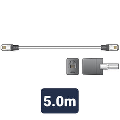 Câble modem AV:Link RJ11 avec adaptateur BT 5,0 m