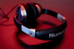 Numark HF125 - Ultra-Portable Professional DJ Headphones with 6 ft Cable, 40 mm Drivers for Extended Response