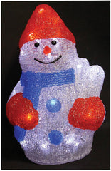 LED-Acryl-Weihnachtsschneemann beleuchtet Weihnachtsbeleuchtung