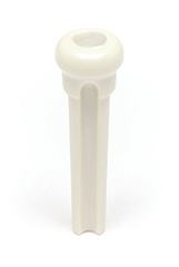 Graphtech Tusq Bridge Pins - 4mm White/mop Dot -6 Pces