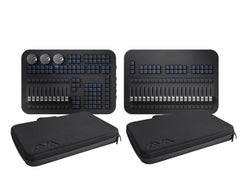 Avolites T3 / T3 Wing Lighting Controller Bundle (1 Each of T3 and T3 Wing with Carry Cases)