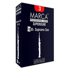 Marca Reed Saxophone Soprano Superieure 3  - Pk Of 10