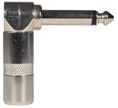 qtx Prise jack 6,3 mm robuste, angle droit, mono