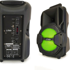 Party Mobile8 Set Aktivlautsprecher 8" 200W inkl. Ständer + Mikrofon