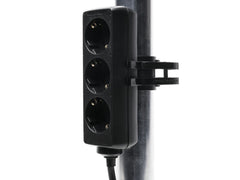 Snap Mounting Clamp Black 4X