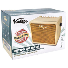 Vintage Retro 20W Bass Combo with DSP ~ Mint Green
